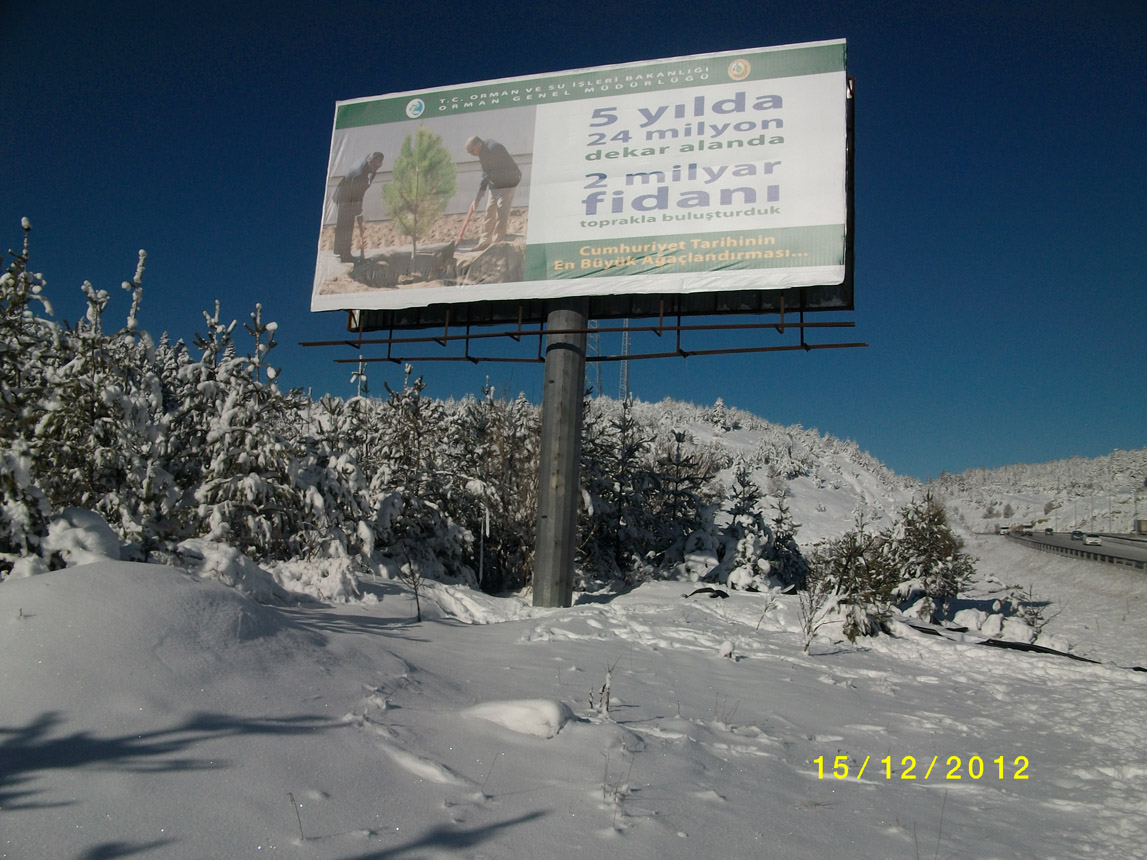 Orman Bakanlığı Billboard